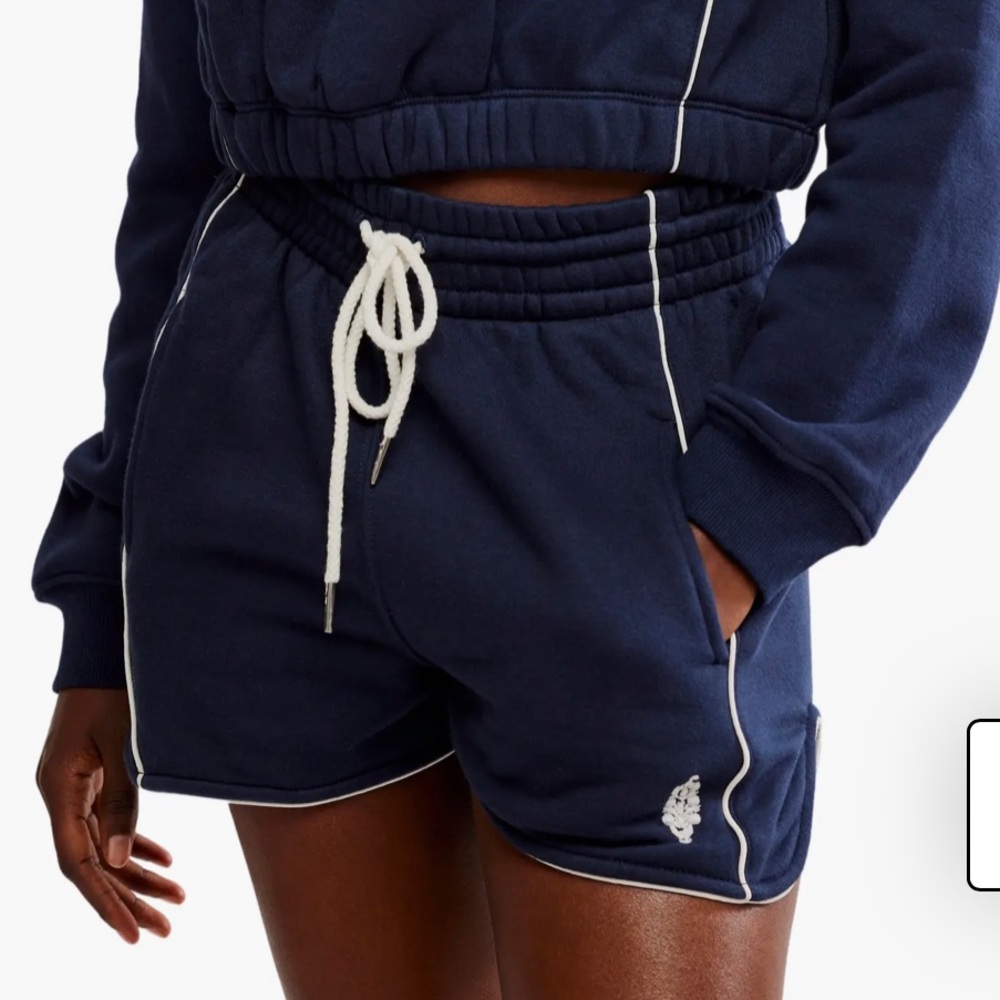 Free people seeing double sweat shorts